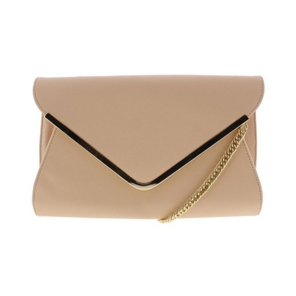 Evening clutch/shoulder bag with removable straps